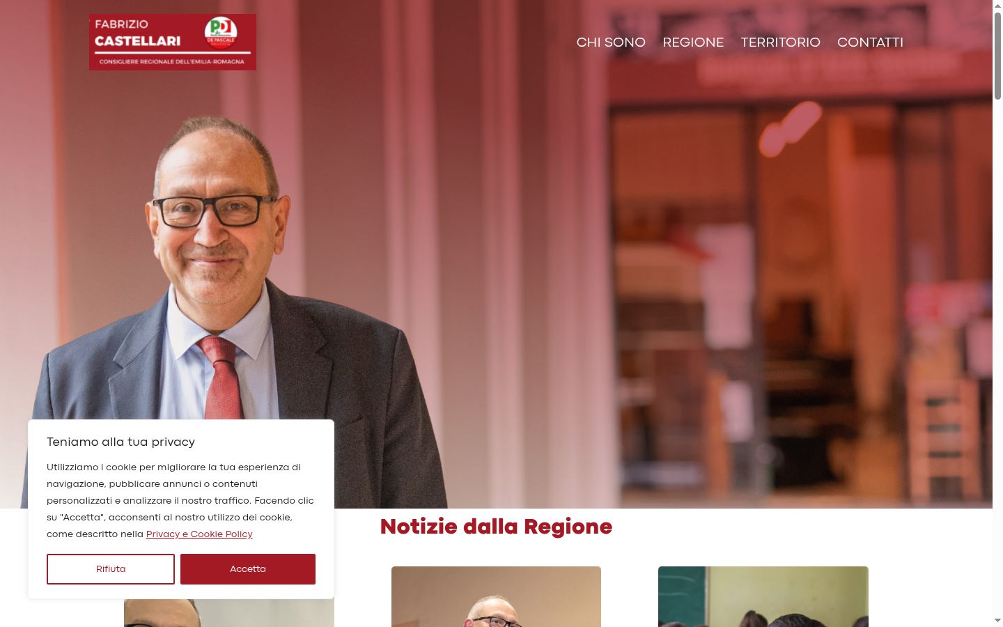 Screenshot tal-banner tal-kunsens muri qabel kwalunkwe interazzjoni