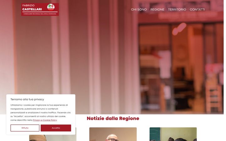 Screenshot ta' fabriziocastellari.it