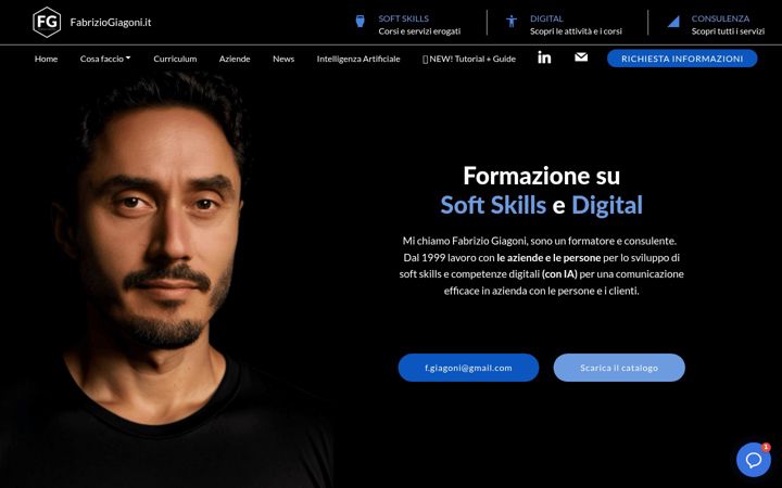 Screenshot of fabriziogiagoni.it