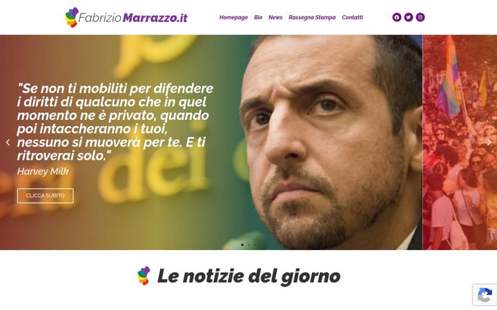 Screenshot of fabriziomarrazzo.it
