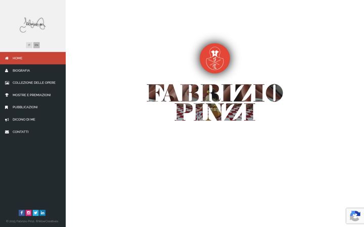 Screenshot of fabriziopinzi.it