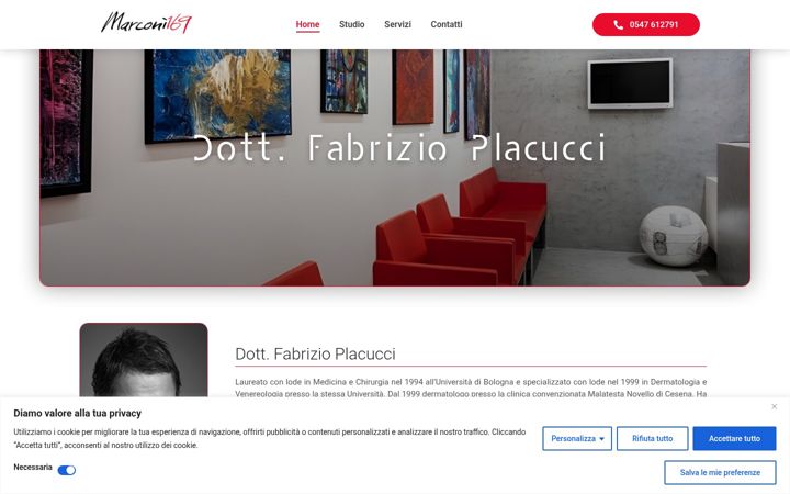 Screenshot of fabrizioplacucci.it