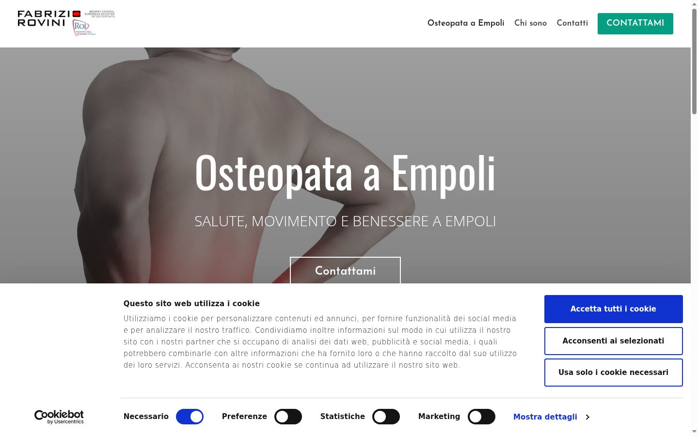 Screenshot tal-banner tal-kunsens muri qabel kwalunkwe interazzjoni