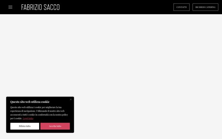 Screenshot of fabriziosacco.com