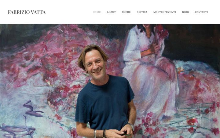 Screenshot of fabriziovatta.com