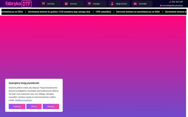 Screenshot of fabrykadtf.pl