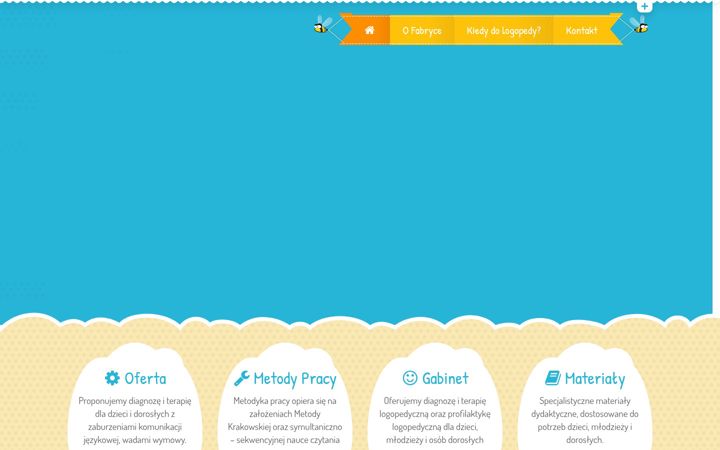 Screenshot of fabrykaslowek.pl
