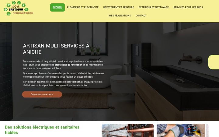Screenshot of fabtotum.fr