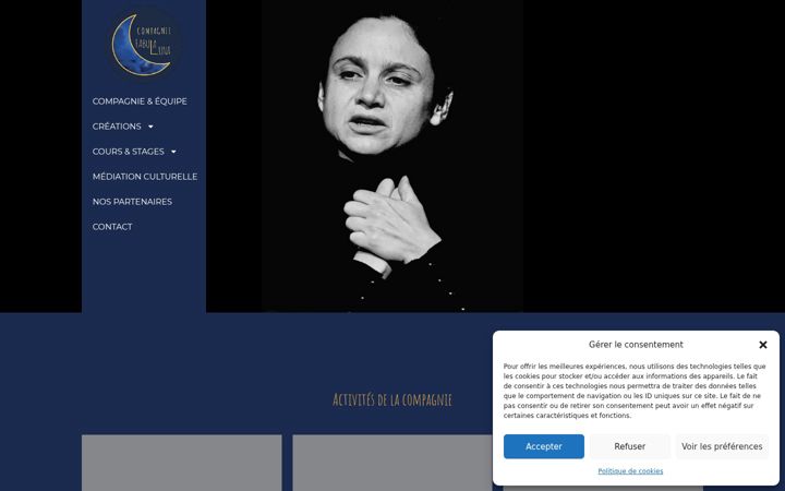 Screenshot of fabulaluna.fr