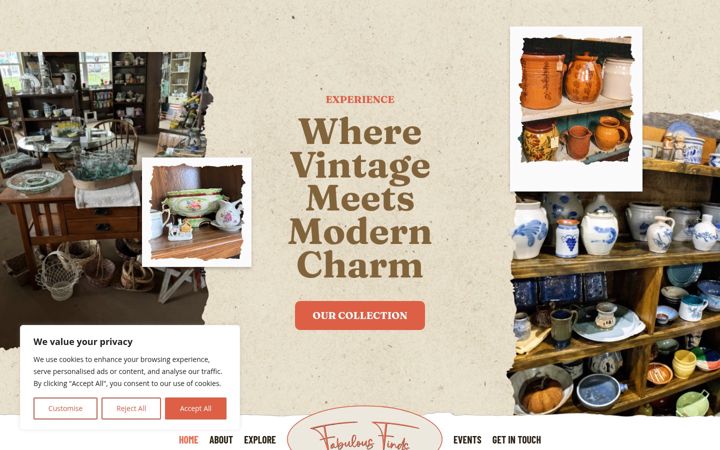 Screenshot of fabulousfindswilliamsport.com
