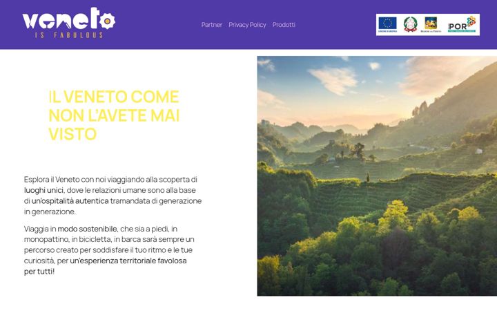 Screenshot ta' fabulousveneto.it