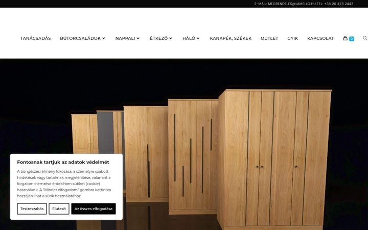 Screenshot of fabutorwebaruhaz.hu