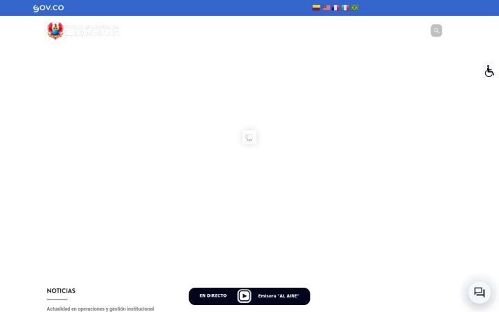 Screenshot of fac.mil.co