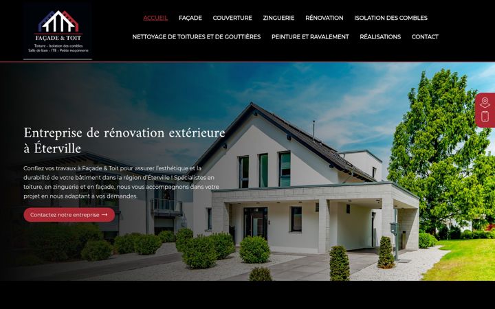Screenshot of facade-toit.fr