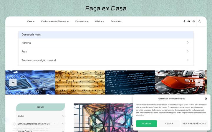 Screenshot of facaemcasa.com.br