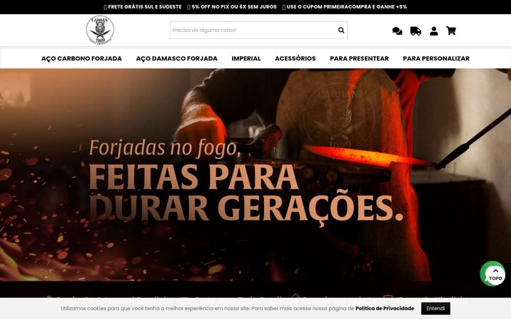 Snímek obrazovky facascarban.com.br