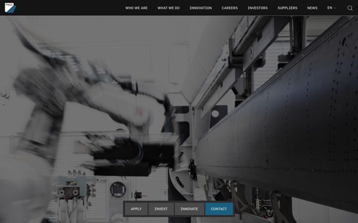Screenshot of facc.com