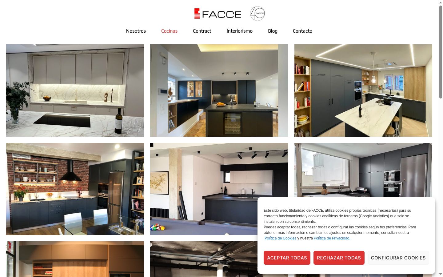 Capture d'écran de la bannière de consentement affichée avant toute interaction