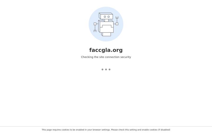 Screenshot of faccgla.org