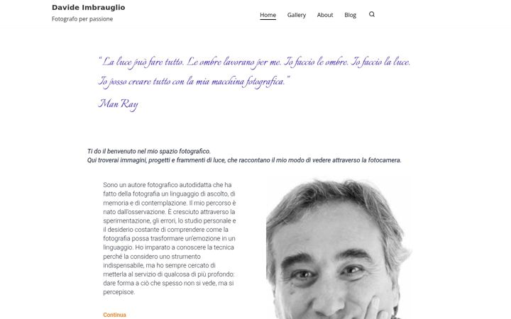 Screenshot of facciofoto.it