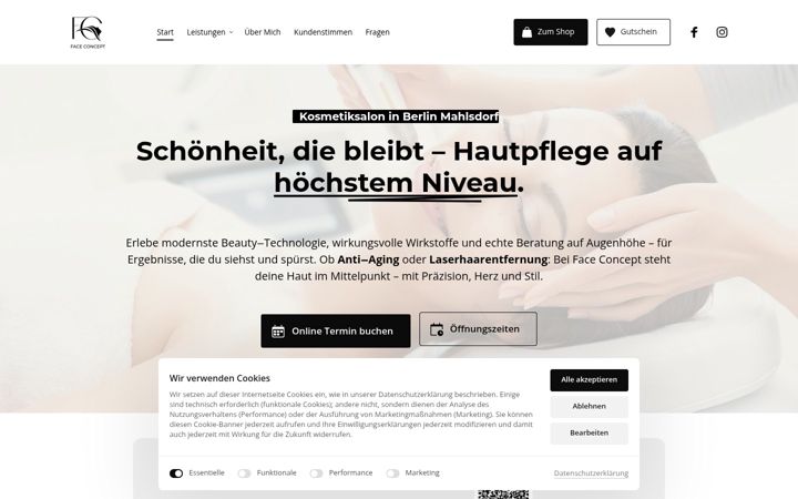 Screenshot of face-concept-berlin.de