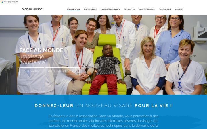 Screenshot of faceaumonde.fr