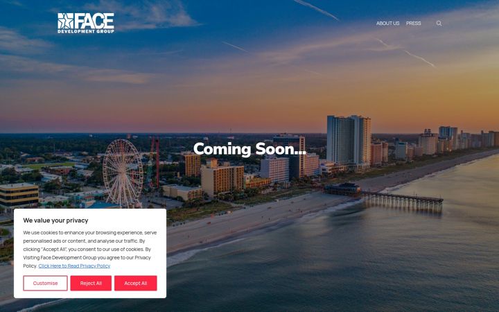 Screenshot of facedevelopmentgroup.com