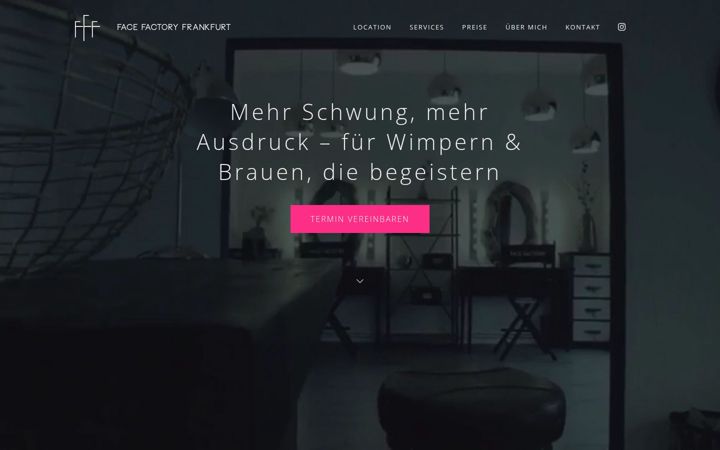 Screenshot of facefactory.de