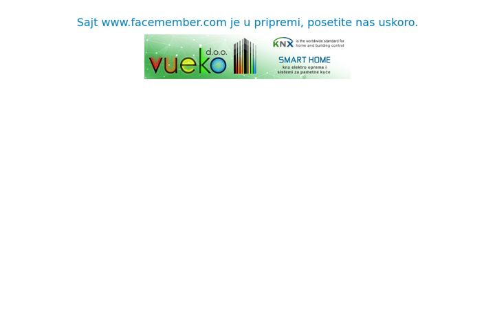 Screenshot of facemember.com