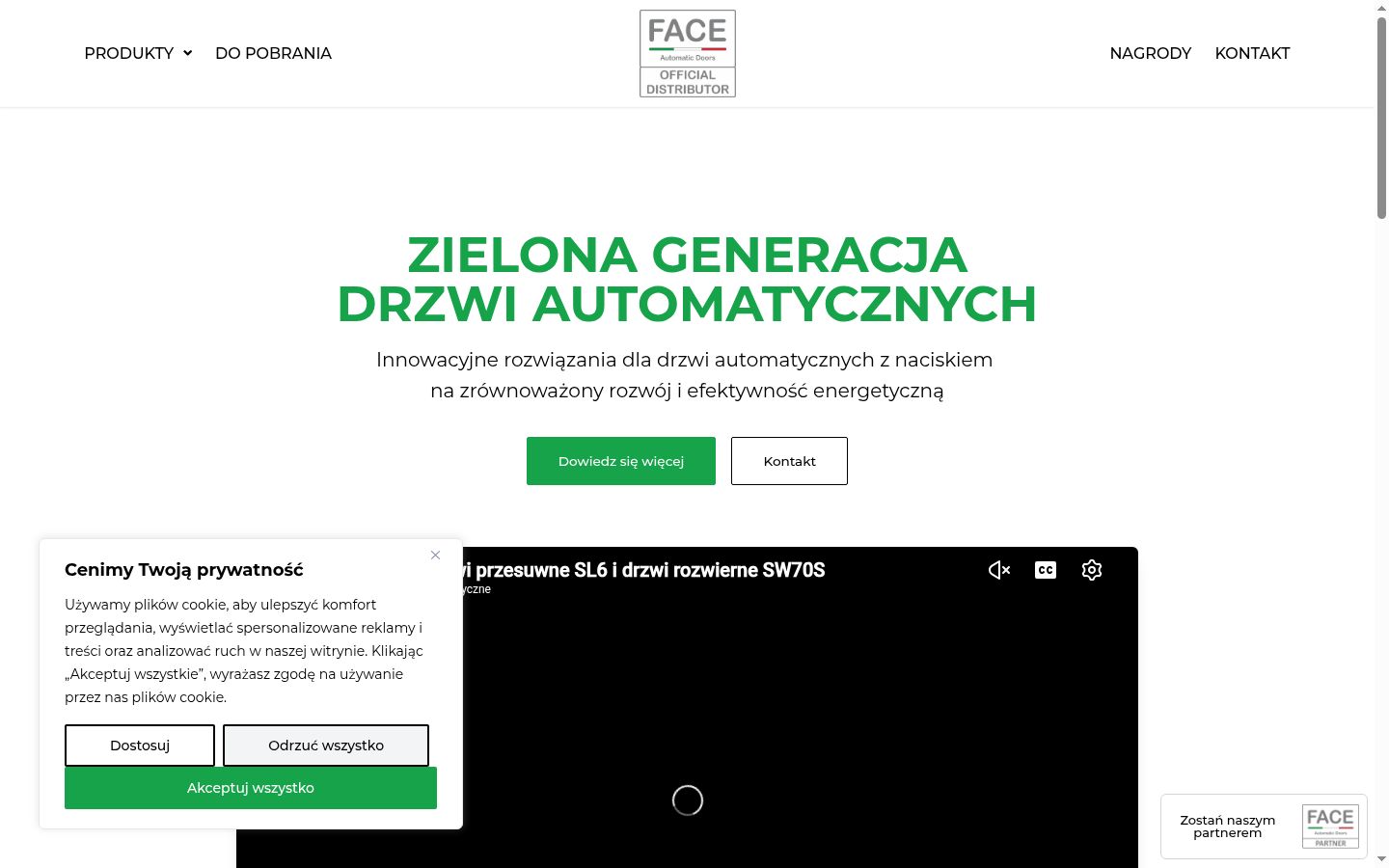 Snímek obrazovky baneru souhlasu zobrazeného před jakoukoli interakcí