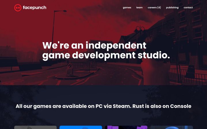Snimka zaslona za facepunch.com