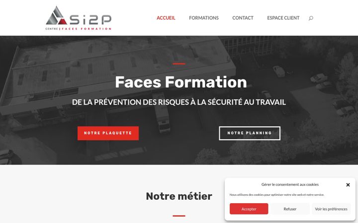 Screenshot of facesformation.com