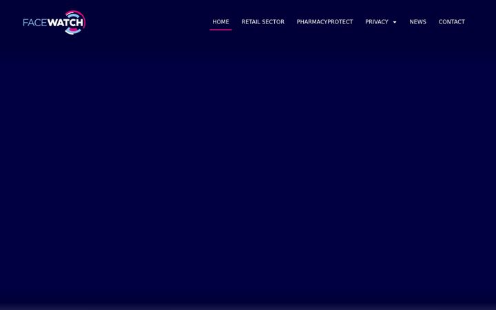 Screenshot of facewatch.co.uk