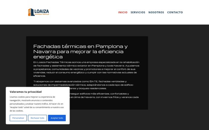 Screenshot of fachadastermicas.com