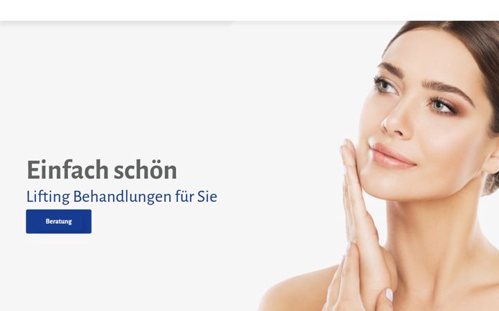 Screenshot of fachaerztliche-schoenheitspraxis.de