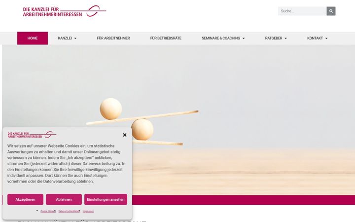 Screenshot ta' fachanwalt-arbeitsrecht-in-berlin.de