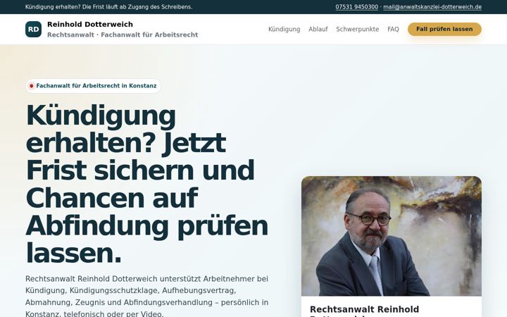 Screenshot of fachanwalt-arbeitsrecht-konstanz.de
