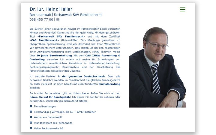 Screenshot of fachanwalt-familienrecht-sav.ch