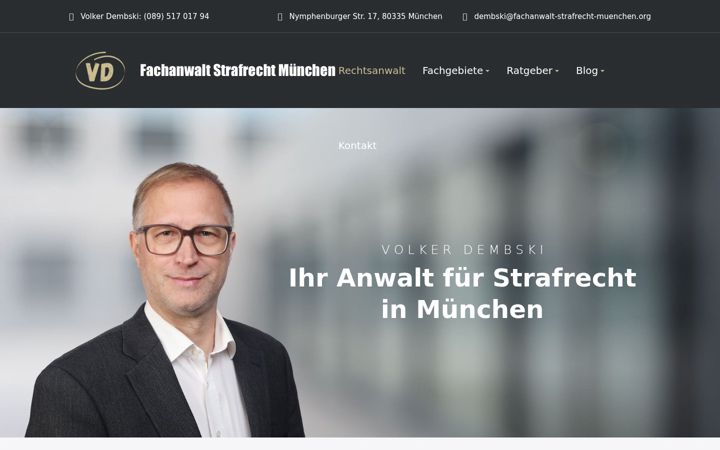 Screenshot of fachanwalt-strafrecht-muenchen.org