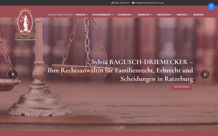 Screenshot ta' fachanwaltskanzlei-rz.de