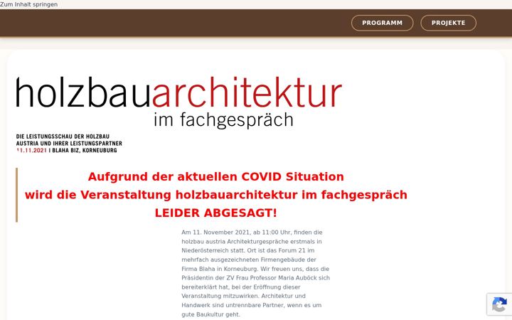 Screenshot of fachgespraech-hba.at
