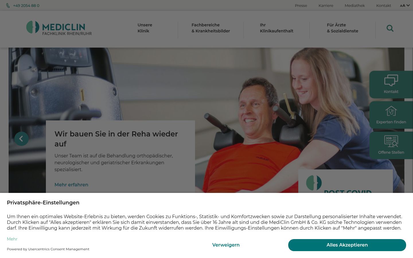 Screenshot tal-banner tal-kunsens muri qabel kwalunkwe interazzjoni