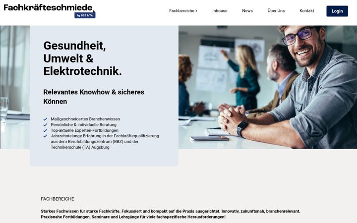 Képernyőkép: fachkraefteschmiede.de