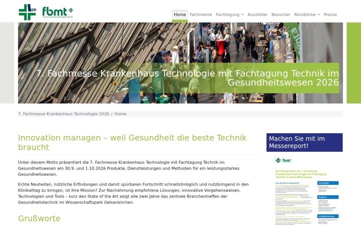Képernyőkép: fachmesse-krankenhaus-technologie.de