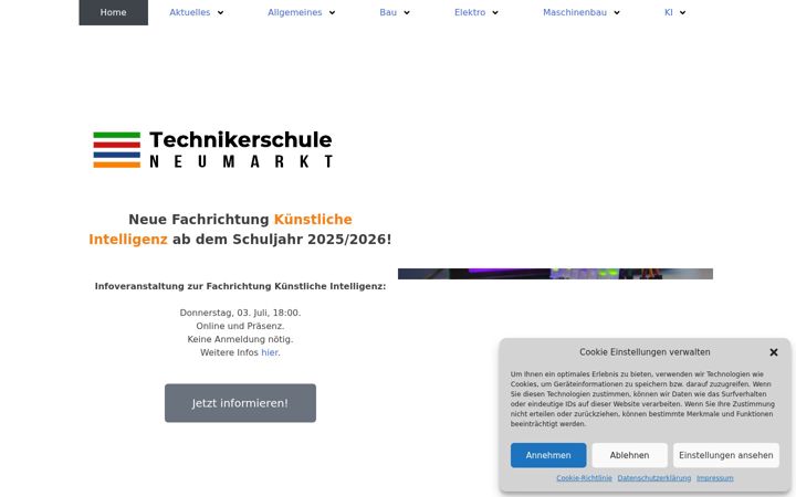 Képernyőkép: fachschule-bautechnik.de