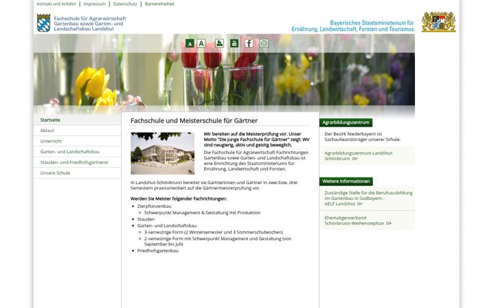 Képernyőkép: fachschule-gartenbau.bayern.de