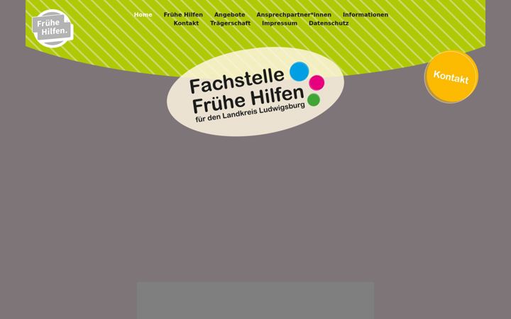 Zrzut ekranu fachstelle-fruehehilfen-ludwigsburg.de
