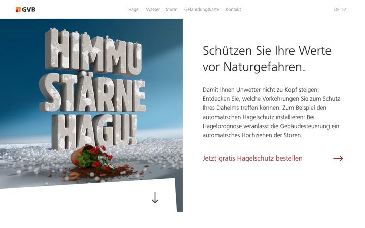 Screenshot of fachstellenaturgefahren.ch