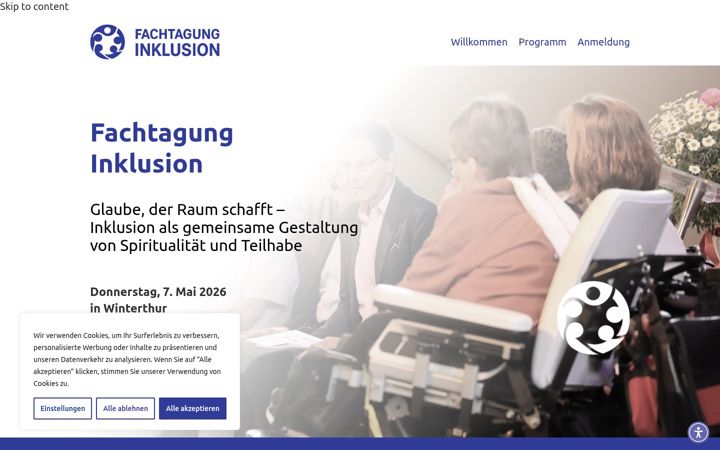 Screenshot of fachtagung-inklusion.ch