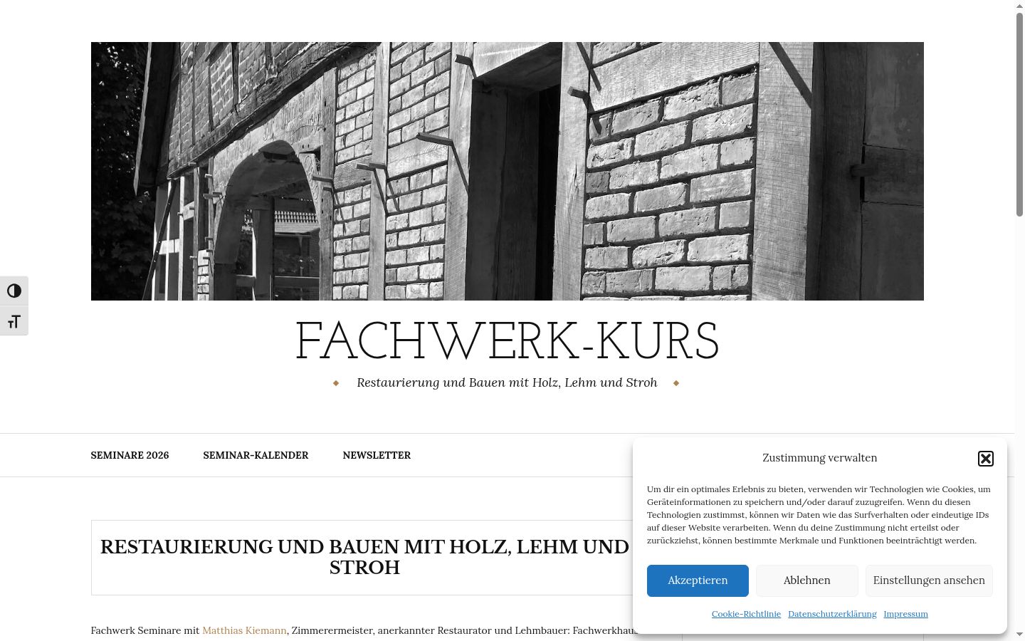 Screenshot tal-banner tal-kunsens muri qabel kwalunkwe interazzjoni